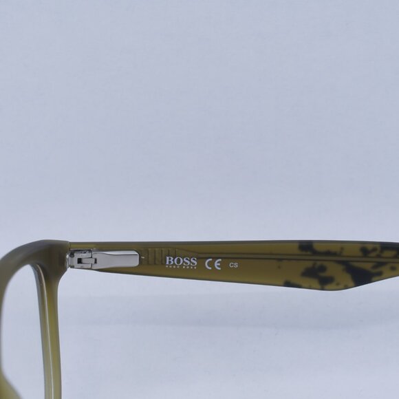 🕶️ New Hugo Boss BO 0218 EZE Eyeglasses - Matt Olive Frame - Picture 8 of 10